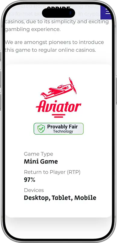 Aviator game online screenshot 5 — Spribe crash game